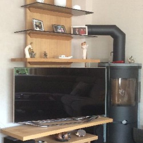 Mediensäule Eiche Natur