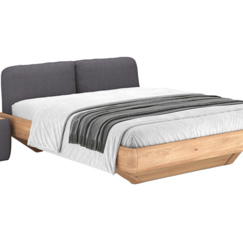 WIMMER Natürlich Schlafen - Massivholzbett SILVAN - Nachttisch Polsterwürfel
