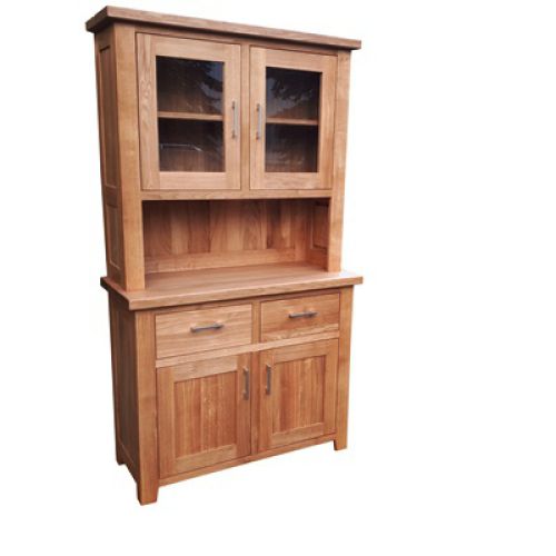 Bufettschran, Wildeiche, Massiv, Geölt