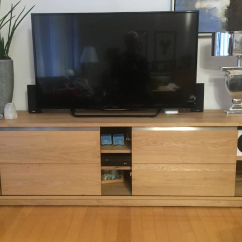 TV Lowboard Eiche