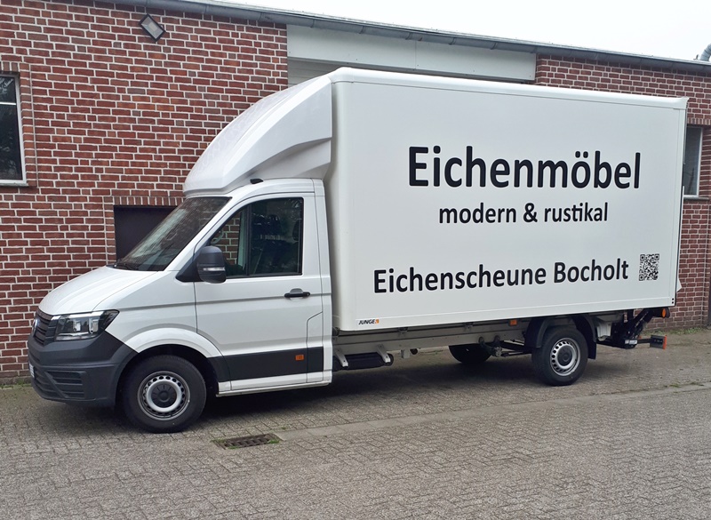 Eichenscheune Bocholt: Lieferung