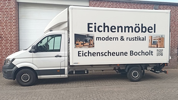 Eichenscheune Bocholt: Lieferung
