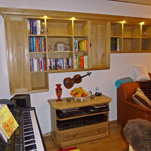 Eichenm&ouml;bel "Bocholt" Wandregal