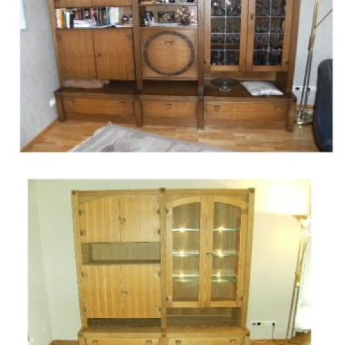 Möbelaufbereitung Wohnschrank