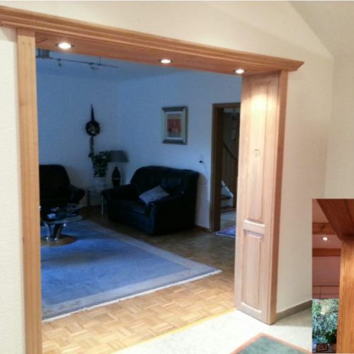 Eichentüren Durchgang