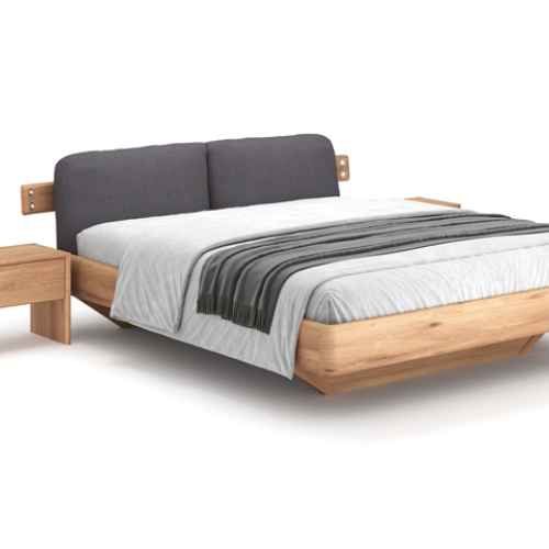 WIMMER Natürlich Schlafen - Massivholzbett SILVAN - Nachttisch Eckig