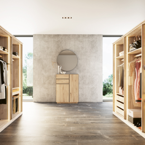 WIMMER Natürlich Schlafen - Begehbarer Kleiderschrank TERRANO
