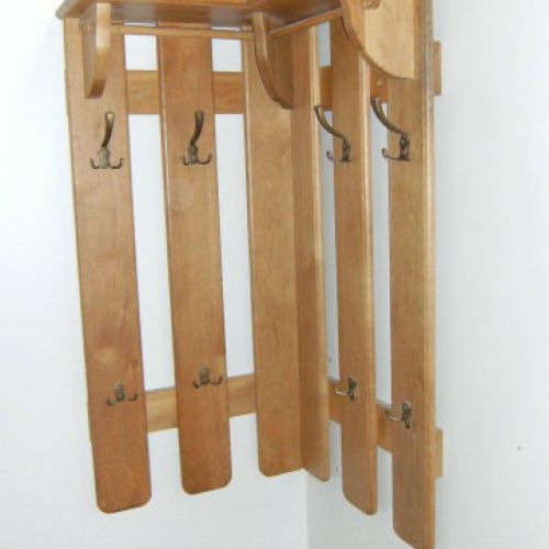 Eckgarderobe Eiche rustikal