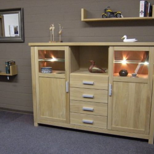 Sideboard Ascona, Eiche Massiv