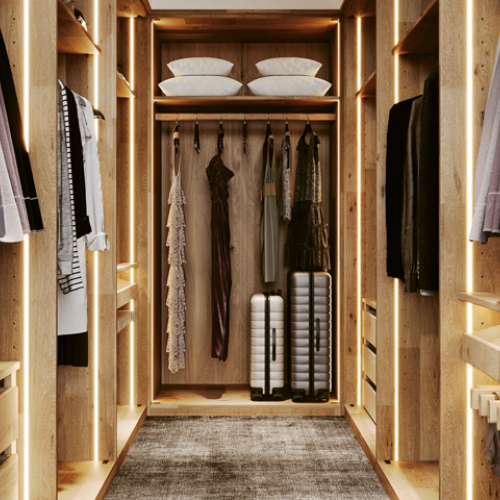 WIMMER Natürlich Schlafen - Begehbarer Kleiderschrank TERRANO