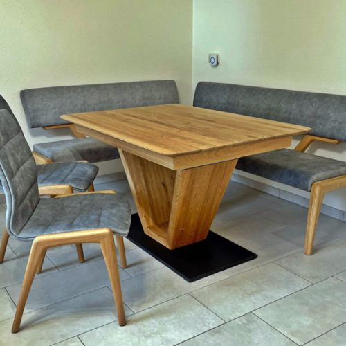 Eckbank Nyon Asteiche Massiv