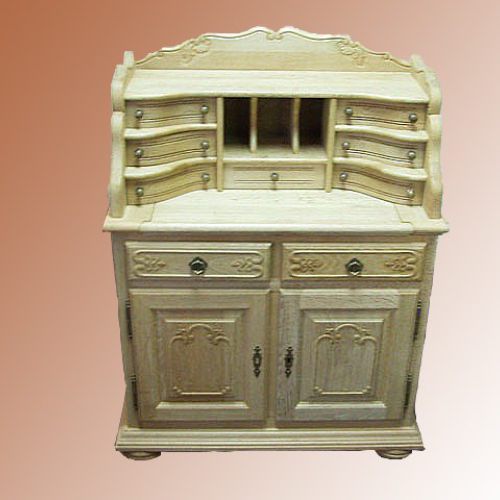 Sekretär Eiche rustikal massiv