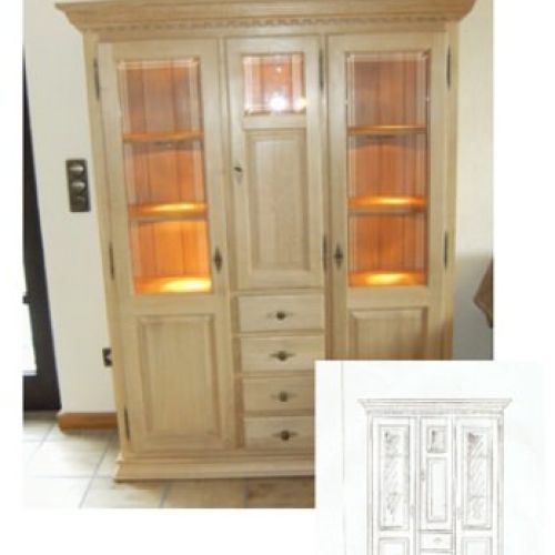 Vitrine vom Entwurf bis zum Endprodukt