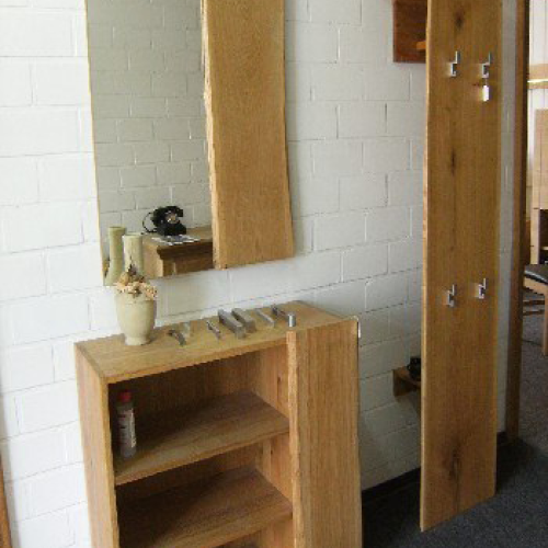 Moderne Garderobe Eiche Ge&ouml;lt