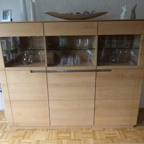 Sideboard Asteiche massiv - zerlegbar
