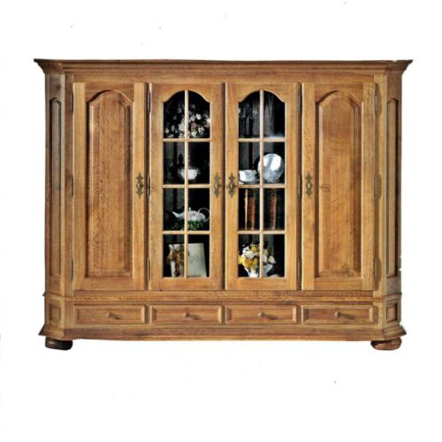 Wohnschrank Eiche Voll massiv