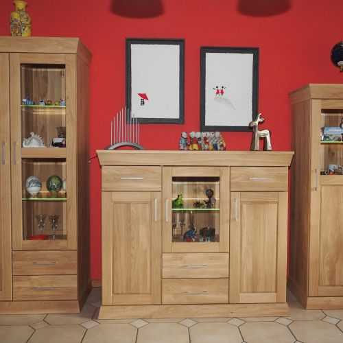 Eiche Massiv Wohnmöbel 