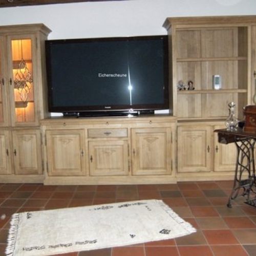 Wohnwand für Großbild TV