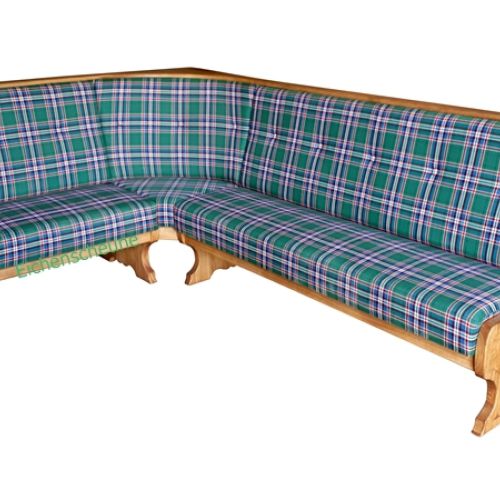 Eckbank Eiche Massiv mit Federkernsitz