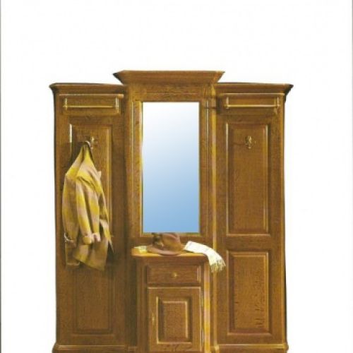 Garderobe Eiche gelaugt