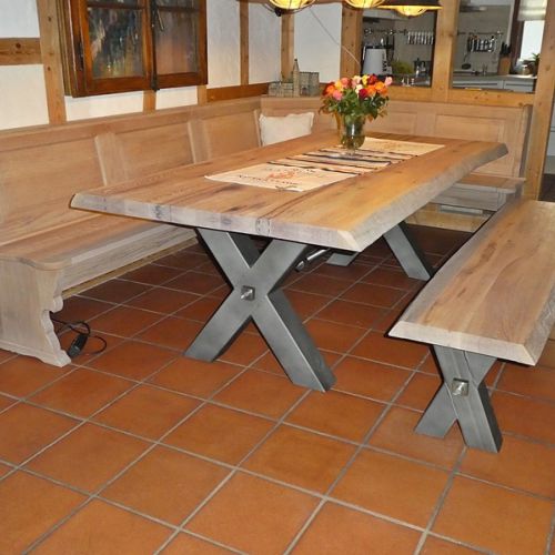 Eckbank Esstisch Baumkante