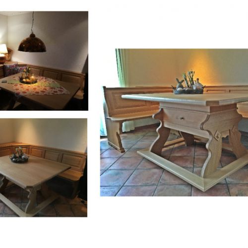 Eckbank im Landhausstil