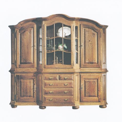 Wohnschrank Eiche Massiv gelaugt und gewachst